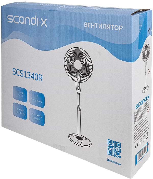 Фото - Вентилятор підлоговий Scandix SCS1340R