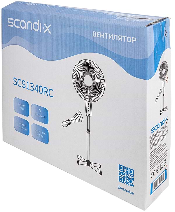 Фото - Вентилятор підлоговий Scandix SCS1340RC