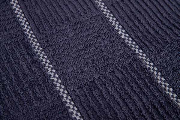 Фото - Рушник для рук Aisha шашечка темно-синій 30х50 (4820190498366)