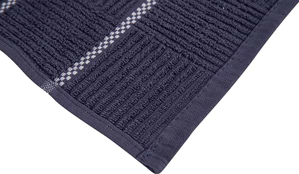 Фото - Рушник для рук Aisha шашечка темно-синій 30х50 (4820190498366)