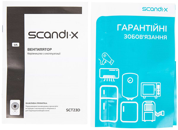 Фото - Вентилятор настольный Scandix SCT23D