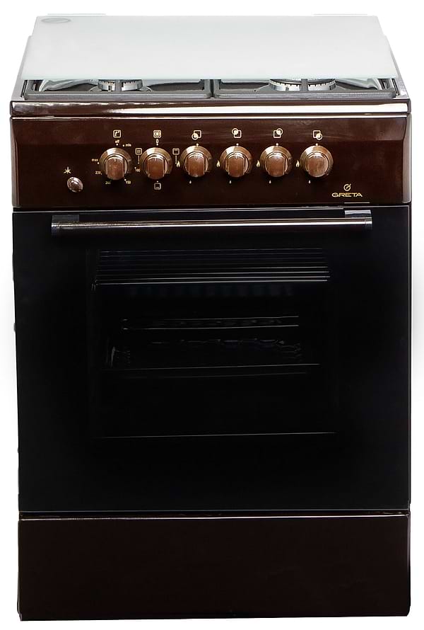Фото - Плита газова Greta 600-ГЭ-09А чр НД кор (60*60)