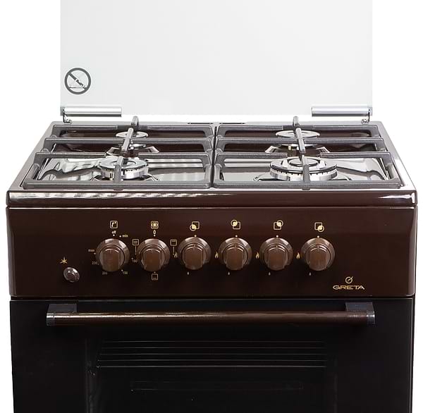 Фото - Плита газова Greta 600-ГЭ-09А чр НД кор (60*60)