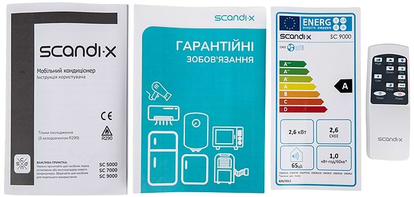 Фото - Кондиционер мобильный Scandix SC9000