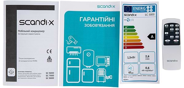 Фото - Кондиционер мобильный Scandix SC5000