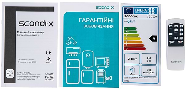 Фото - Кондиционер мобильный Scandix SC7000