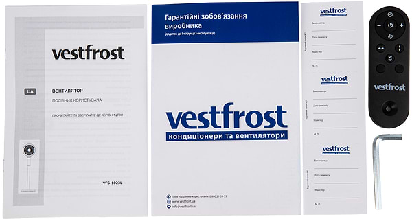 Фото - Вентилятор підлоговий Vestfrost VFS-1023L