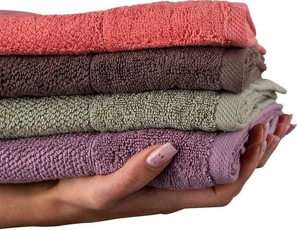 Фото - Полотенце для лица Aisha рис эффект коричневый 50х90 (4820190498717)