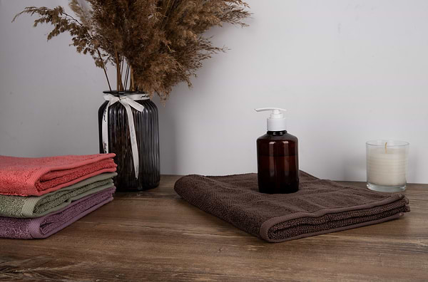 Фото - Полотенце для лица Aisha рис эффект коричневый 50х90 (4820190498717)