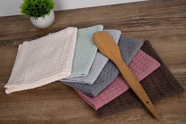 Фото - Полотенце для рук Aisha вафельный (без бордюра) серый 40х60 (4820190498458)