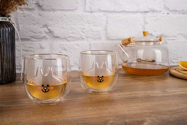 Фото - Набір склянок з подвійними стінками Vittora VT-5406-300 2 шт. 300 мл