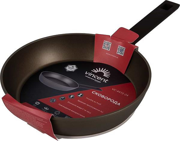 Фото - Сковорода универсальная Vincent 24 см (VC-4472-24)