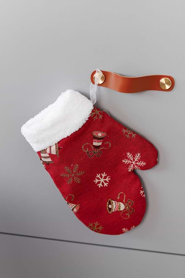 Фото - Декор New Year Прованс Колокольчики на красном 26х18 см (037556)