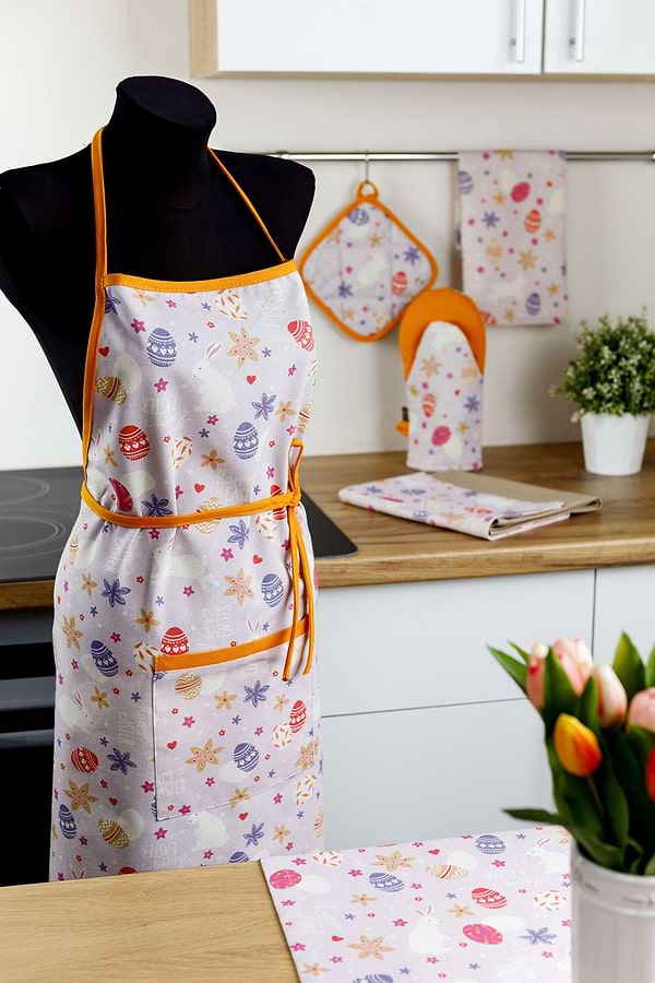 Фото - Скатертина раннер Прованс 140х40 Писанка бузкова (028730)