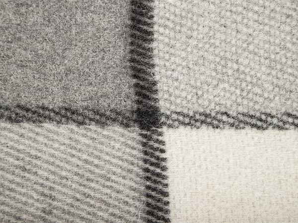 Фото - Плед євро Ельф Liam біло-сірий 200х220