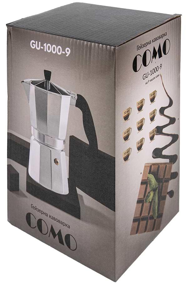 Фото - Кофеварка гейзерная Gusto Como (GU-1000-9)