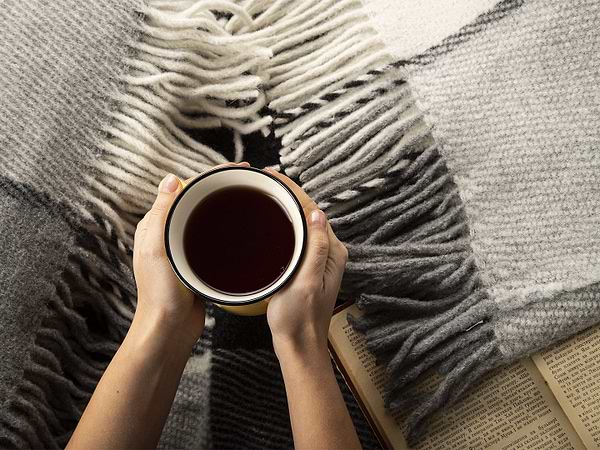 Фото - Плед євро Ельф Liam біло-сірий 200х220