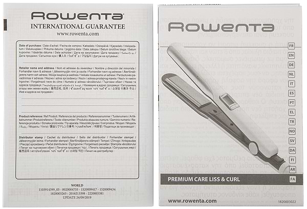 Фото - Вирівнювач волосся Rowenta SF7660F0