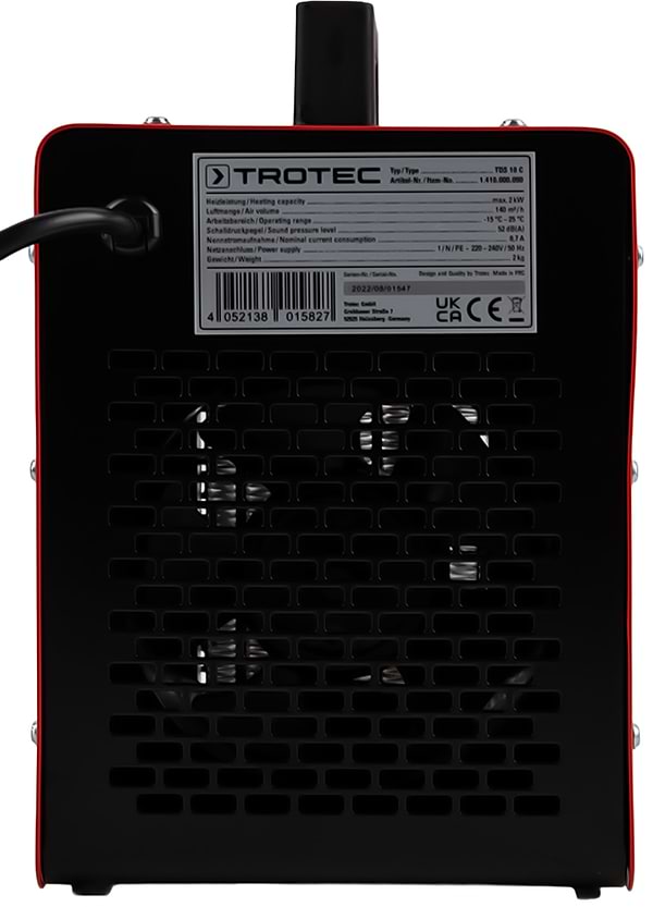 Фото - Теплова гармата Trotec TDS 10С