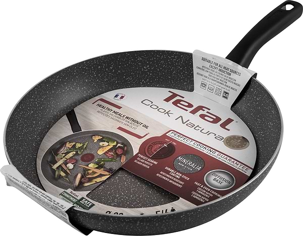 Фото - Сковорода універсальна Tefal B5790702 Cook Natural 30 см