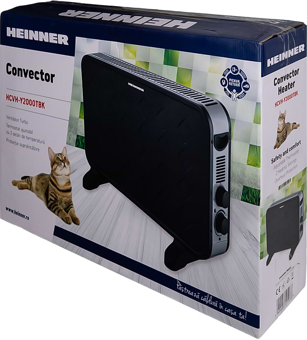 Фото - Уцінка - Конвектор Heinner HCVH-Y2000TBK
