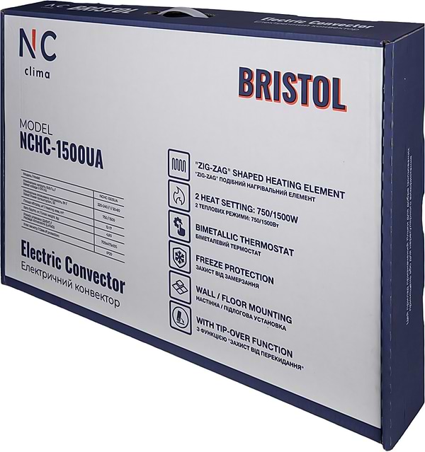 Фото - Конвектор NC clima NCHC-1500UA