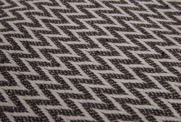 Фото - Плед полуторный Vladi Валенсия Antonio бел-дым 140х200