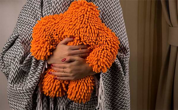 Фото - Плед полуторный Vladi Валенсия Antonio бел-дым 140х200