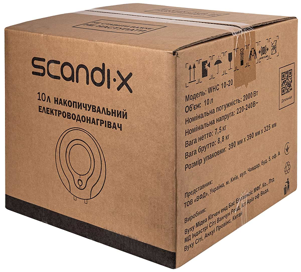 Фото - Водонагреватель Scandix WHC 10-20