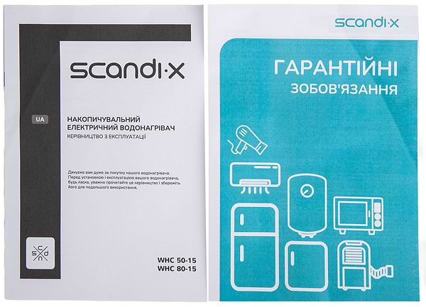 Фото - Уценка - Водонагреватель Scandix WHC 80-15