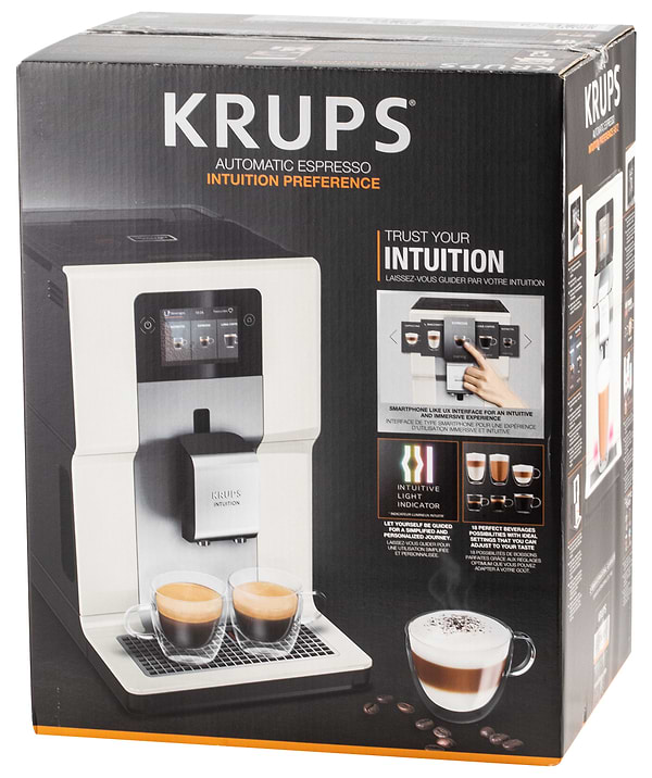 Фото - Уценка - Кофемашина Krups Intuition preference EA872A10