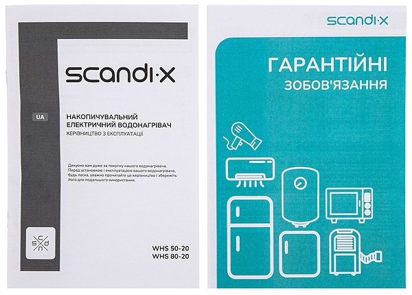 Фото - Водонагрівач Scandix WHS 100-20