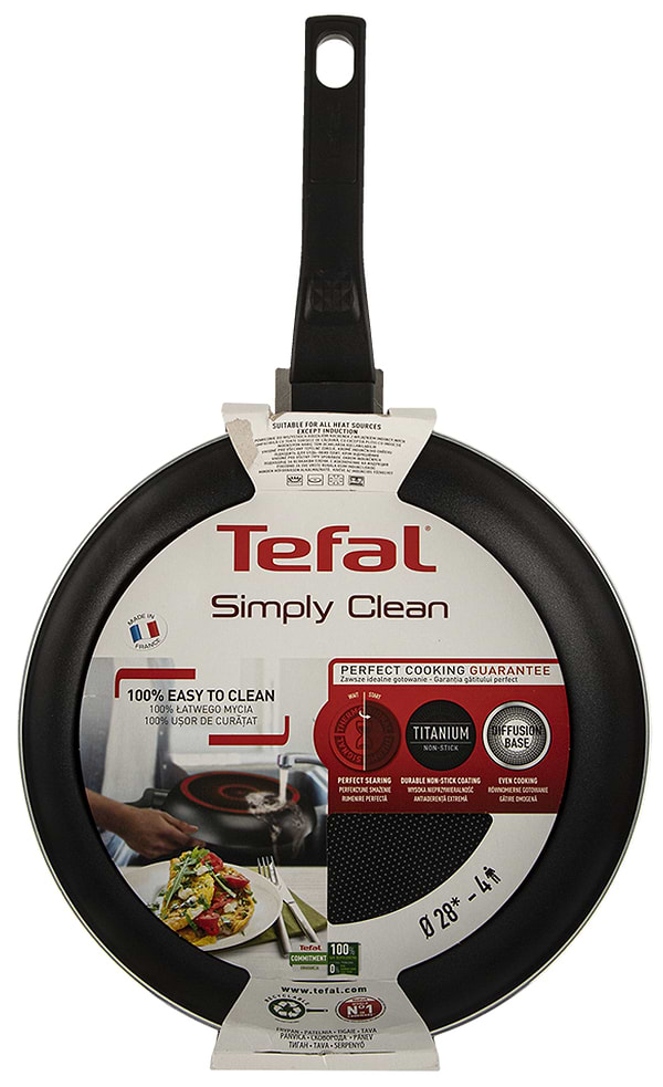 Фото - Сковорода универсальная Tefal B5670653 Simply Clean 28 см
