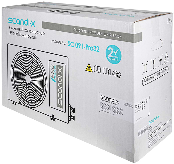 Фото - Уцінка - Кондиціонер спліт Scandix SC09I-Pro32