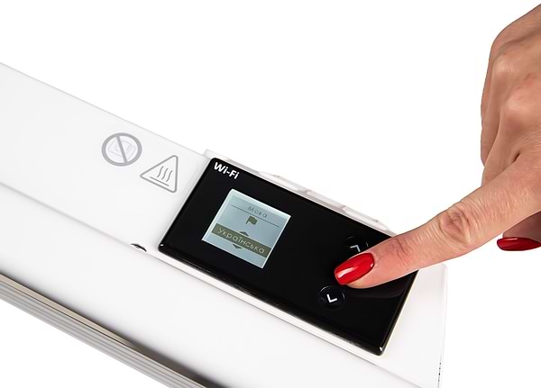 Фото - Конвектор Atlantic Altis Eco Boost 3 Wi-Fi CHG-BD1/Wi-Fi 1000W з комплектом підставок