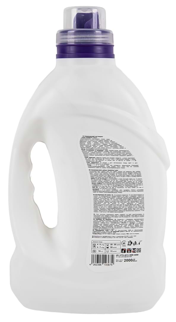 Фото - Ополіскувач для білизни WASH & FREE Концентрат Лотос 2 л
