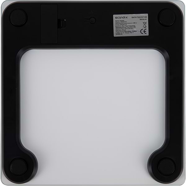 Фото - Весы напольные Scandix BSG26-W White