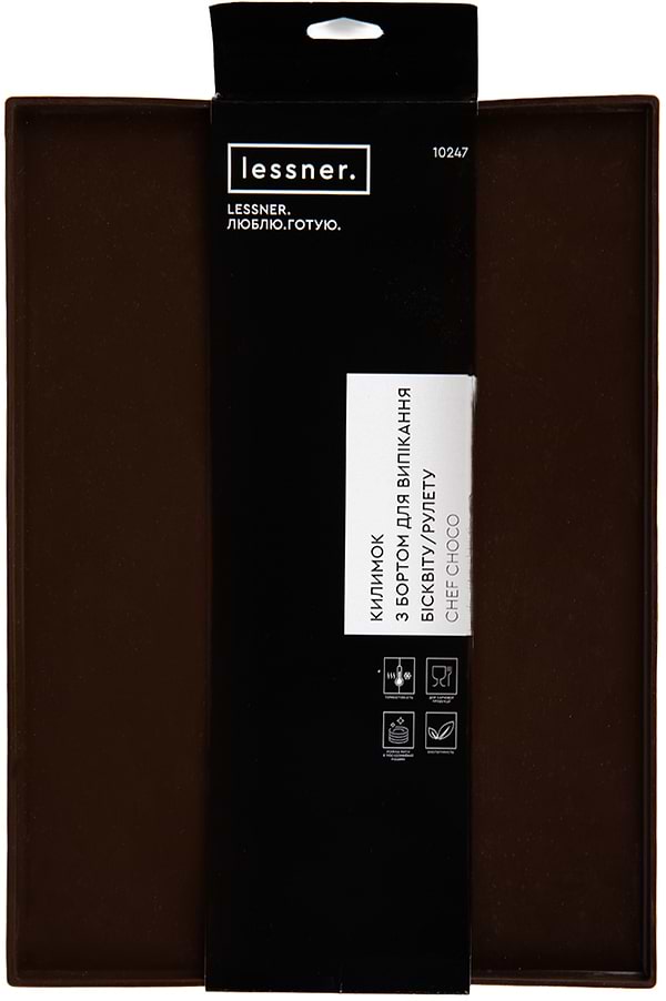 Фото - Килимок для випічки Lessner Chef Choco 37х26х1 см (10247)