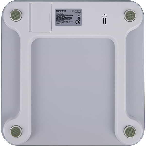 Фото - Смарт-весы напольные Scandix BSGS26-W White