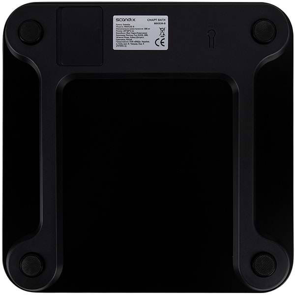 Фото - Смарт-ваги підлогові Scandix BSGS26-B Black