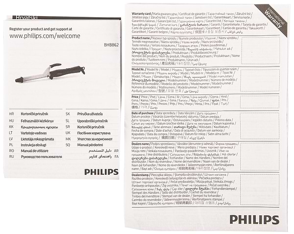 Фото - Плойка Philips BHB862/00