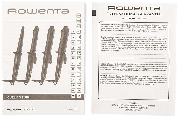 Фото - Плойка Rowenta CF3212F0