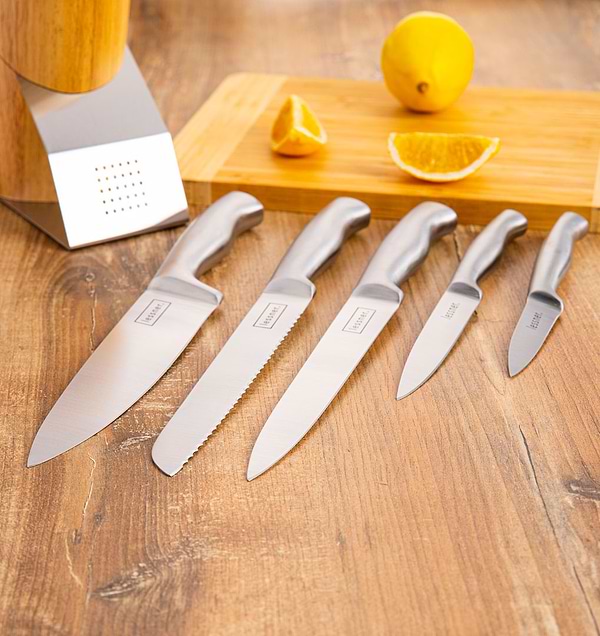 Фото - Набор ножей Lessner 77210 Amber 6 пр.