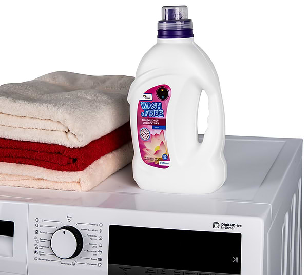 Фото - Ополіскувач для білизни WASH & FREE Концентрат Лотос 2 л