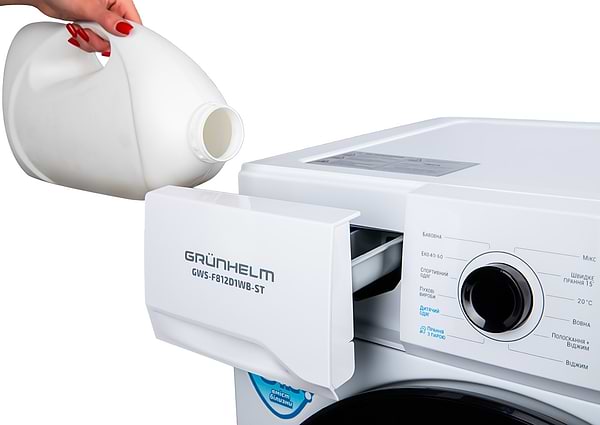 Фото - Стиральная машина Grunhelm GWS-F812D1WB-ST