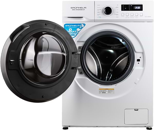 Фото - Стиральная машина Grunhelm GWS-F812D1WB-ST