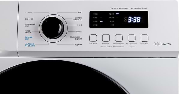 Фото - Стиральная машина Grunhelm GWS-F812D1WB-ST