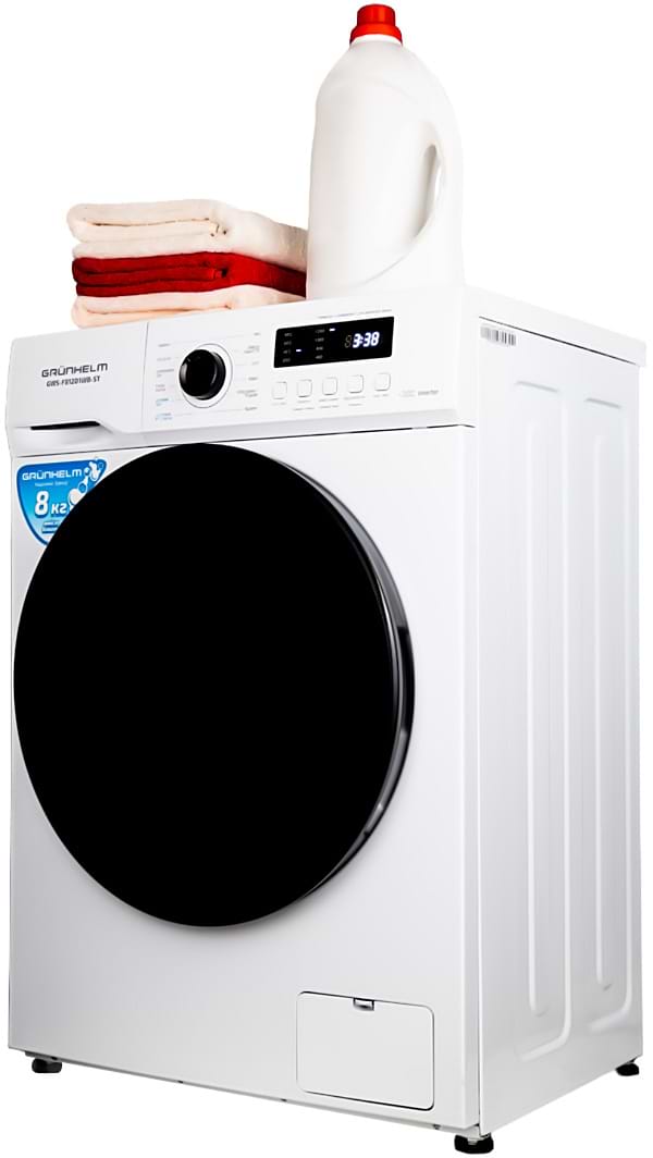 Фото - Стиральная машина Grunhelm GWS-F812D1WB-ST