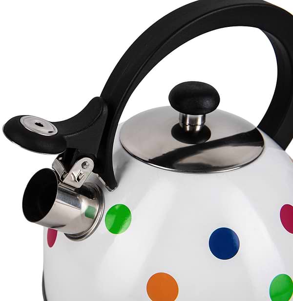 Фото - Чайник металевий Gusto GT-1415-20 Веселі горохи