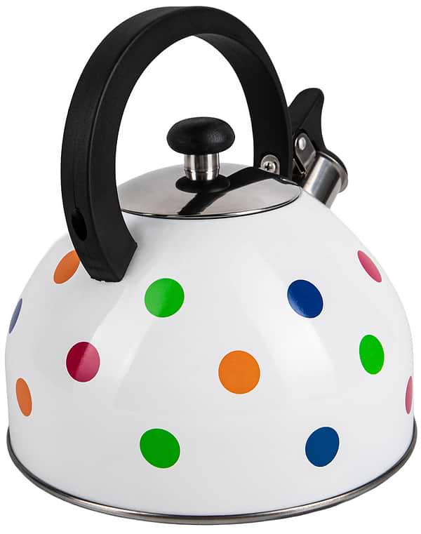 Фото - Чайник металевий Gusto GT-1415-20 Веселі горохи